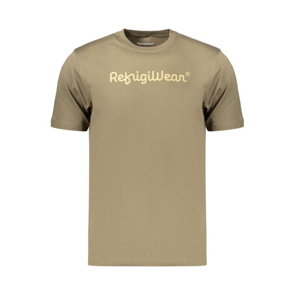Refrigiwear Green Cotton Men's Men's T-Shirt
